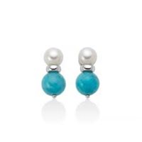 Orecchini Miluna Donna in Argento Giada PER2843